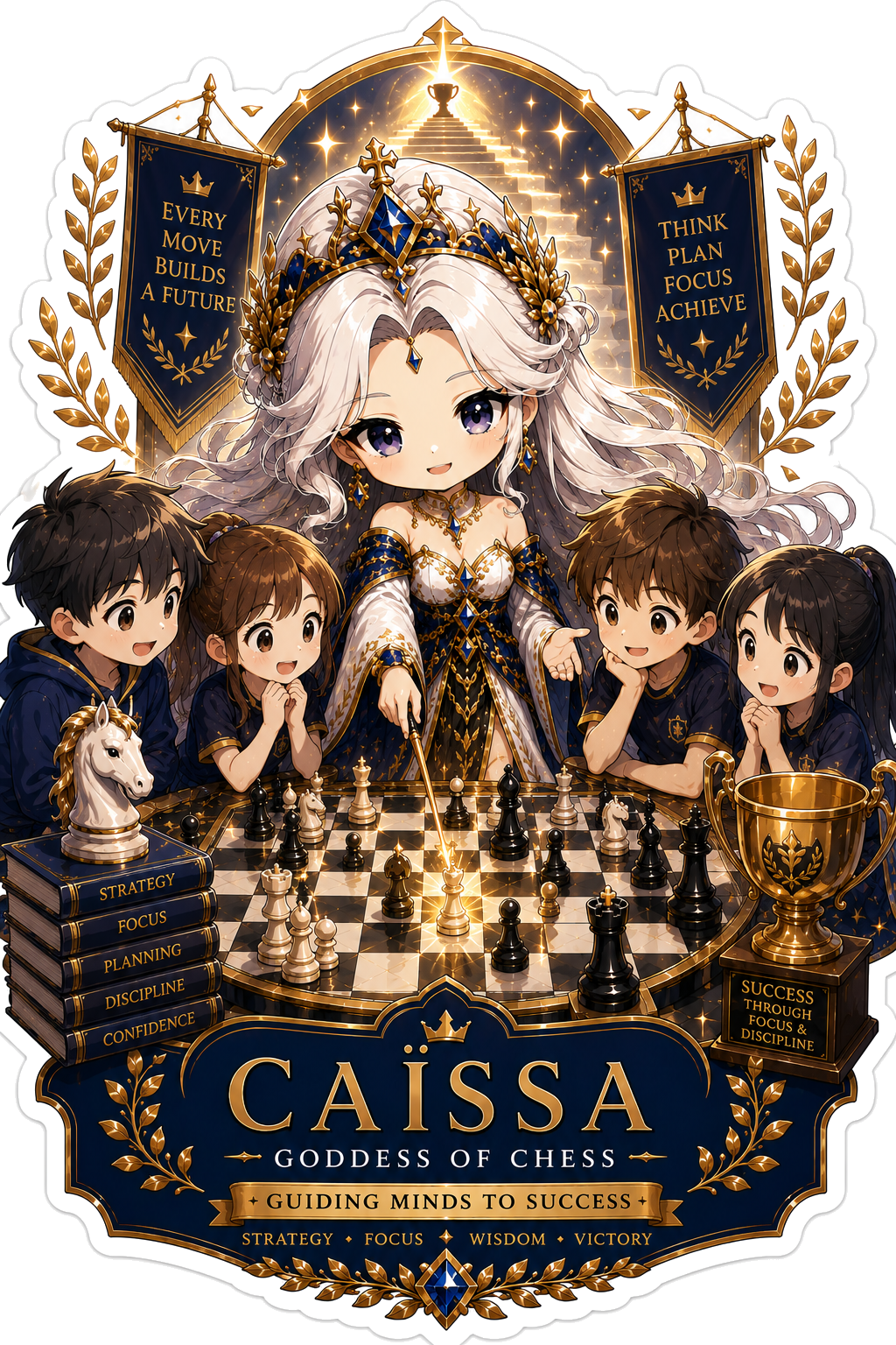 Caissa guiding students to success